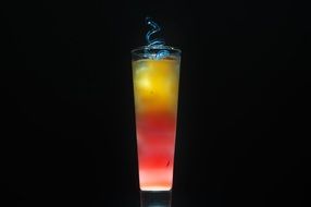 colorful cocktail for gourmets