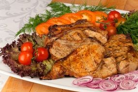 mouth-watering meat dish