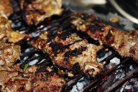 fried meat with a crust