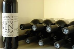 black Wine Bottles