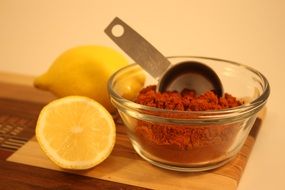 Chili and Paprika and Lemon