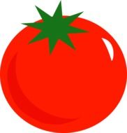 Red Summer Tomato drawing