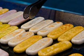 fried street food in Seoul