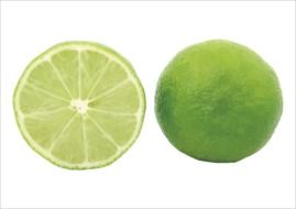 Green Lime as a drawing