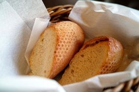 Restaurant bread basket