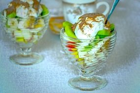 Kiwi Whipped Cream