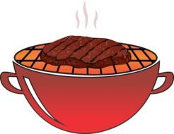 Bbq as a drawing