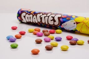 sweet colorful candies
