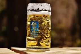 Beer glass munich