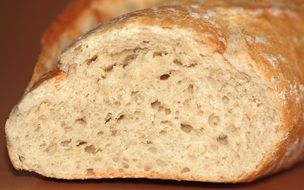 sliced soft bread on the table