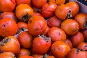 sweet orange persimmon
