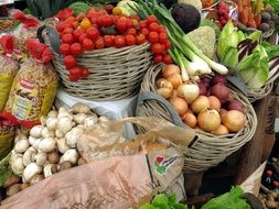 food market in Switzerland