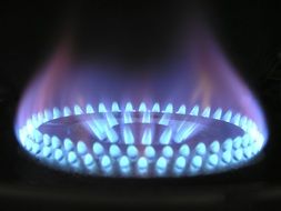 multilayer gas flame