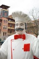 ceramic figure chef