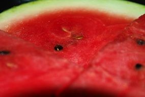 Delicious watermelon is full of vitamins