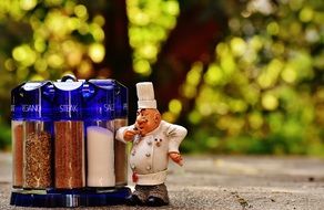 chies Cooking Spices Preparation Figurine