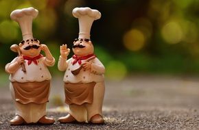 gastronomy Funny Chefs Figures