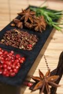 various spices