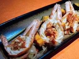 prawn \s with pumpkin