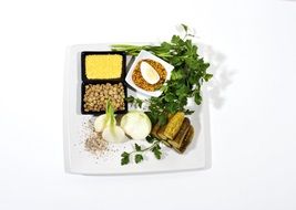 Eating Green herbs Lentil Agriculture