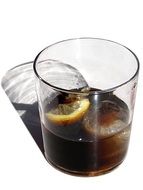 Coca Cola with ice and lemon