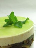 french mint cake