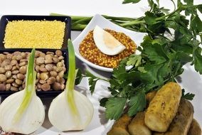 Eating plate Green Lentil Agriculture
