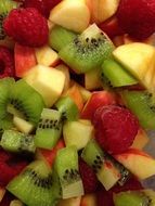 fruit salad as a dessert