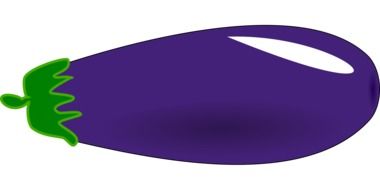 blue eggplant drawing