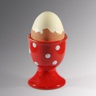 Egg in the egg cup