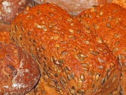 farmer's bread with seeds