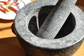 stone mortar for spices