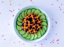 fresh vegetable snacks