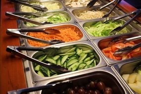 sliced vegetables in cooking