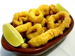 squids in deep-fried