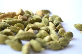 Cardamom Elaichi Spice Close-Up