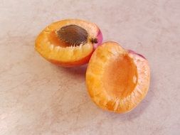 ripe apricot