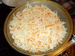 Cabbage Salad with carrot