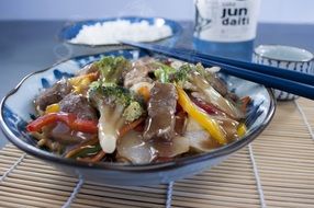 seafood and rice