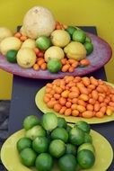 Citrus, Lime, Kumquat Plate