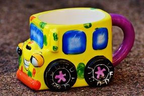 children's funny cup for hot drinks