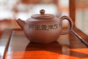 Traditional asian Pot for tea