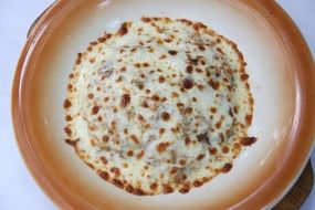 Cooking Fusion on brown dish
