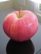 ripe pink apple