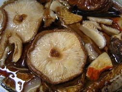 delicious pickled mushrooms