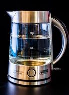 stainless steel Kettle with Water