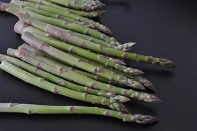 pile of raw Asparagus sprouts