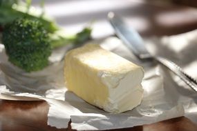 Butter and a knife