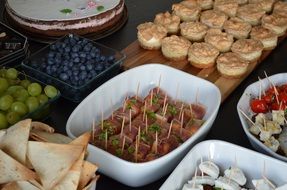 Food on the party