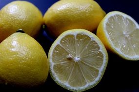 lemon as the main seasoning
